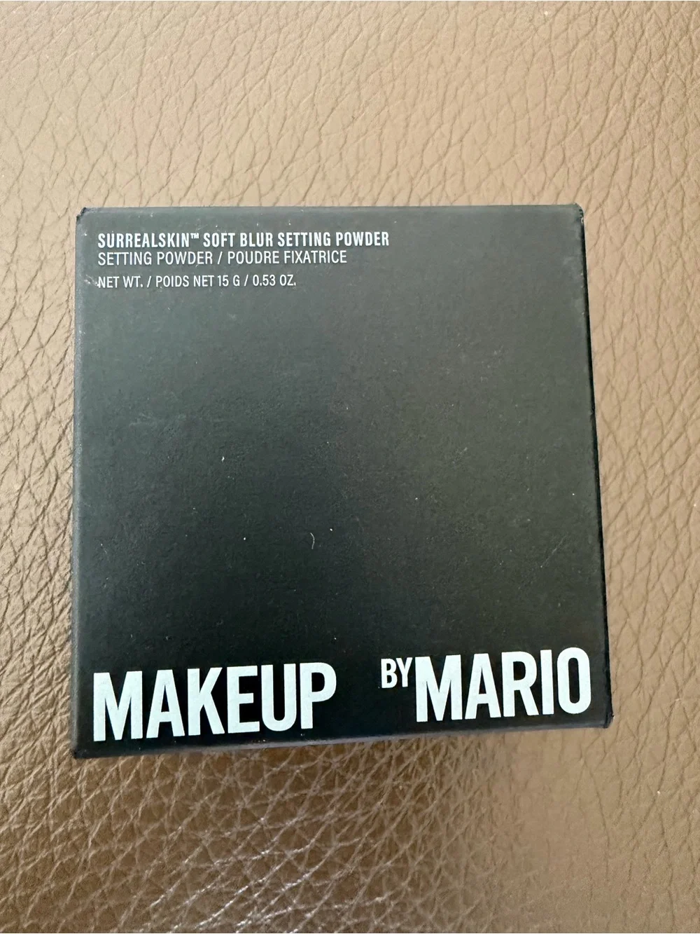 Makeup By Mario Soft Blur Setting Powder — Black Compact